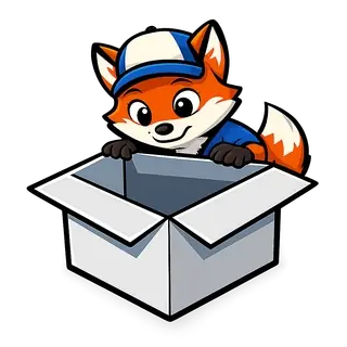 MascotKit Empty scene: the demonstration fox mascot inviting the first action